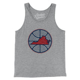 Virginia Basketball Men/Unisex Tank Top-Allegiant Goods Co. Vintage Sports Apparel