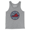 Virginia Basketball Men/Unisex Tank Top-Athletic Heather-Allegiant Goods Co. Vintage Sports Apparel