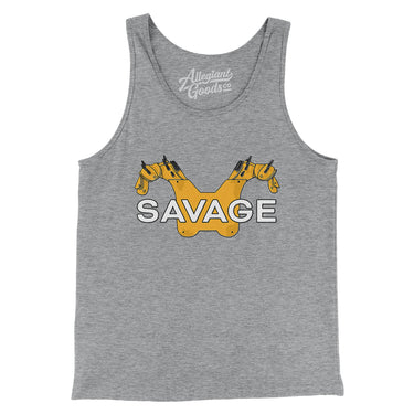 Savage Pads Men/Unisex Tank Top-Allegiant Goods Co. Vintage Sports Apparel