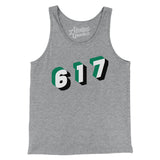 Boston 617 Area Code Men/Unisex Tank Top-Allegiant Goods Co. Vintage Sports Apparel