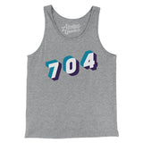 Charlotte 704 Area Code Men/Unisex Tank Top-Allegiant Goods Co. Vintage Sports Apparel