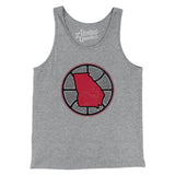 Georgia Basketball Men/Unisex Tank Top-Allegiant Goods Co. Vintage Sports Apparel