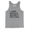 I Liked Buffalo Before It Was Cool Men/Unisex Tank Top-Athletic Heather-Allegiant Goods Co. Vintage Sports Apparel