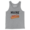 Maine Lobster Roll Men/Unisex Tank Top-Athletic Heather-Allegiant Goods Co. Vintage Sports Apparel