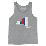 New York Helmet Stripes Men/Unisex Tank Top-Allegiant Goods Co. Vintage Sports Apparel