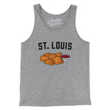 St. Louis Toasted Ravioli Men/Unisex Tank Top-Allegiant Goods Co. Vintage Sports Apparel