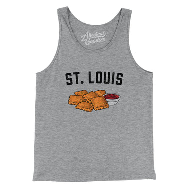 St. Louis Toasted Ravioli Men/Unisex Tank Top-Allegiant Goods Co. Vintage Sports Apparel