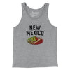 New Mexico Christmas Enchiladas Men/Unisex Tank Top-Athletic Heather-Allegiant Goods Co. Vintage Sports Apparel