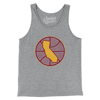 California Basketball Men/Unisex Tank Top-Allegiant Goods Co. Vintage Sports Apparel