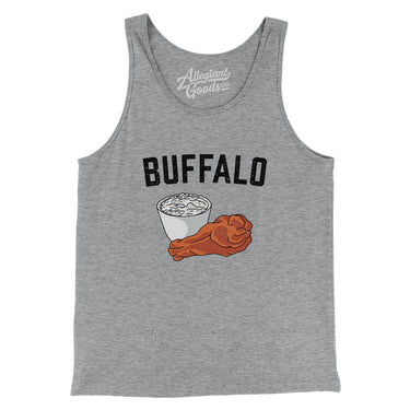 Buffalo Chicken Wings Men/Unisex Tank Top-Allegiant Goods Co. Vintage Sports Apparel