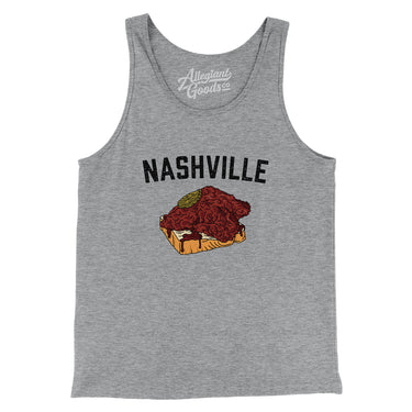 Nashville Hot Chicken Men/Unisex Tank Top-Allegiant Goods Co. Vintage Sports Apparel