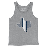 Texas Helmet Stripes Men/Unisex Tank Top-Allegiant Goods Co. Vintage Sports Apparel
