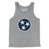 Tennessee State Flag Men/Unisex Tank Top-Athletic Heather-Allegiant Goods Co. Vintage Sports Apparel