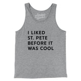 I Liked St. Petersburg Before It Was Cool Men/Unisex Tank Top-Allegiant Goods Co. Vintage Sports Apparel