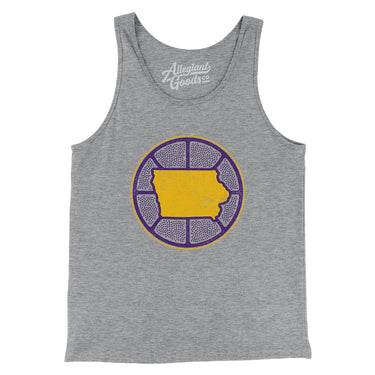 Iowa Basketball Men/Unisex Tank Top-Allegiant Goods Co. Vintage Sports Apparel
