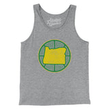 Oregon Basketball Men/Unisex Tank Top-Allegiant Goods Co. Vintage Sports Apparel