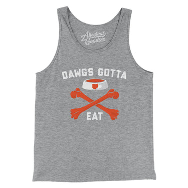 Dawgs Gotta Eat Men/Unisex Tank Top-Allegiant Goods Co. Vintage Sports Apparel