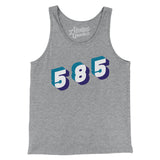 Rochester 585 Area Code Men/Unisex Tank Top-Allegiant Goods Co. Vintage Sports Apparel