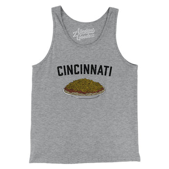 Cincinnati Chili Men/Unisex Tank Top-Allegiant Goods Co. Vintage Sports Apparel