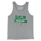 Addison & Clark Street Chicago Men/Unisex Tank Top-Allegiant Goods Co. Vintage Sports Apparel