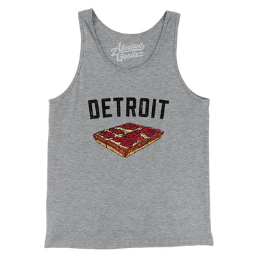 Detroit Style Pan Pizza Men/Unisex Tank Top-Allegiant Goods Co. Vintage Sports Apparel