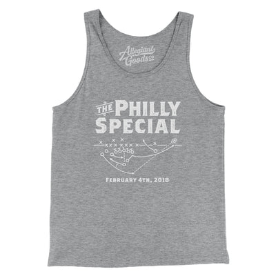 Philly Special Men/Unisex Tank Top-Athletic Heather-Allegiant Goods Co. Vintage Sports Apparel