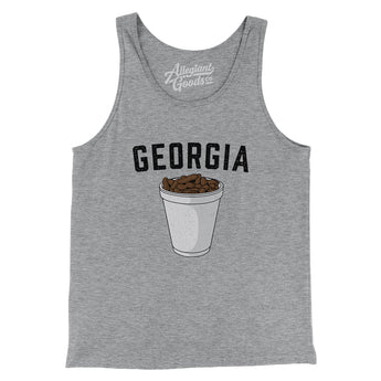 Georgia Boiled Peanuts Men/Unisex Tank Top-Allegiant Goods Co. Vintage Sports Apparel