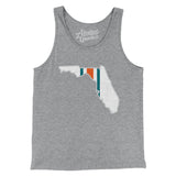Florida Helmet Stripes Men/Unisex Tank Top-Allegiant Goods Co. Vintage Sports Apparel