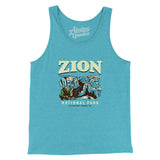 Zion National Park Men/Unisex Tank Top-Allegiant Goods Co. Vintage Sports Apparel