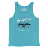 Yellowstone National Park Men/Unisex Tank Top-Allegiant Goods Co. Vintage Sports Apparel