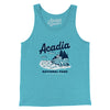 Acadia National Park Men/Unisex Tank Top-Teal-Allegiant Goods Co. Vintage Sports Apparel