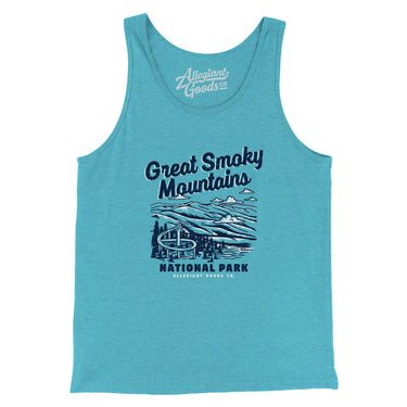 Great Smoky Mountains National Park Men/Unisex Tank Top-Allegiant Goods Co. Vintage Sports Apparel