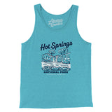 Hot Springs National Park Men/Unisex Tank Top-Allegiant Goods Co. Vintage Sports Apparel