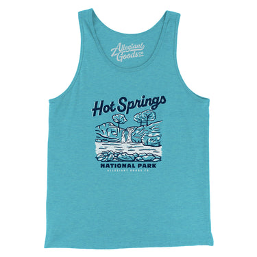 Hot Springs National Park Men/Unisex Tank Top-Allegiant Goods Co. Vintage Sports Apparel