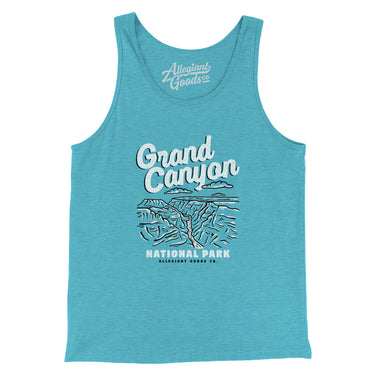 Grand Canyon National Park Men/Unisex Tank Top-Allegiant Goods Co. Vintage Sports Apparel