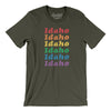 Idaho Pride Men/Unisex T-Shirt-Army-Allegiant Goods Co. Vintage Sports Apparel
