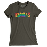 Dallas Texas Pride Women's T-Shirt-Allegiant Goods Co. Vintage Sports Apparel