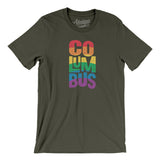 Columbus Ohio Pride Men/Unisex T-Shirt-Allegiant Goods Co. Vintage Sports Apparel