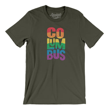 Columbus Ohio Pride Men/Unisex T-Shirt-Allegiant Goods Co. Vintage Sports Apparel