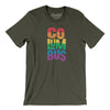 Columbus Ohio Pride Men/Unisex T-Shirt-Army-Allegiant Goods Co. Vintage Sports Apparel