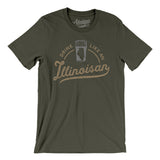 Drink Like an Illinoisan Men/Unisex T-Shirt-Allegiant Goods Co. Vintage Sports Apparel