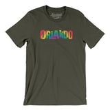 Orlando Florida Pride Men/Unisex T-Shirt-Allegiant Goods Co. Vintage Sports Apparel