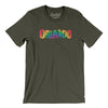 Orlando Florida Pride Men/Unisex T-Shirt-Army-Allegiant Goods Co. Vintage Sports Apparel