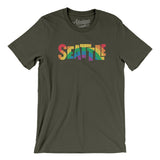 Seattle Washington Pride Men/Unisex T-Shirt-Allegiant Goods Co. Vintage Sports Apparel