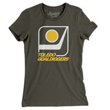 Toledo Goaldiggers Hockey Women's T-Shirt-Allegiant Goods Co. Vintage Sports Apparel