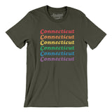 Connecticut Pride Men/Unisex T-Shirt-Allegiant Goods Co. Vintage Sports Apparel