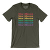 New Mexico Pride Men/Unisex T-Shirt-Army-Allegiant Goods Co. Vintage Sports Apparel