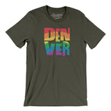 Denver Colorado Pride Men/Unisex T-Shirt-Allegiant Goods Co. Vintage Sports Apparel