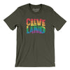 Cleveland Ohio Pride Men/Unisex T-Shirt-Army-Allegiant Goods Co. Vintage Sports Apparel