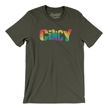 Cincinnati Ohio Pride Men/Unisex T-Shirt-Allegiant Goods Co. Vintage Sports Apparel